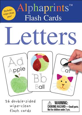 Alphaprints: Wipe Clean Flash Cards Letters (Wipe Clean Activity Flash Cards)