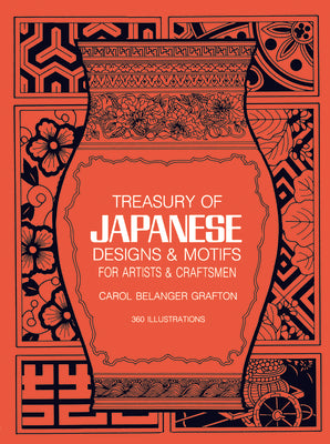 Treasury of Japanese Designs and Motifs for Artists and Craftsmen (Dover Pictorial Archive)