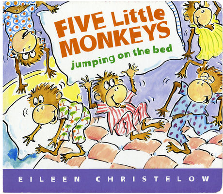 Five Little Monkeys Jumping on the Bed Lap Board Book (A Five Little Monkeys Story)