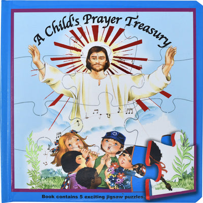 A Child's Prayer Treasury (Puzzle Book): St. Joseph Puzzle Book: Book Contains 5 Exciting Jigsaw Puzzles