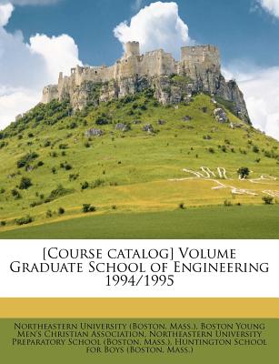 [course Catalog] Volume Graduate School of Engineering 1994/1995