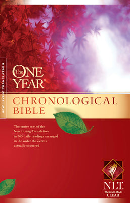 The One Year Chronological Bible NLT (Softcover)