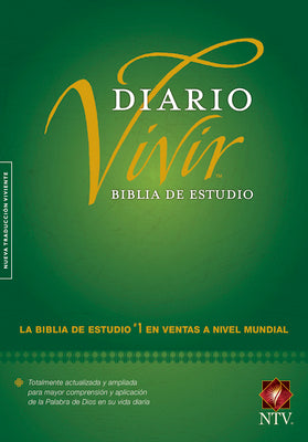 Biblia de estudio del diario vivir NTV (Tapa dura, Verde, Letra Roja) (Spanish Edition)