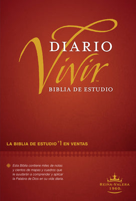 Biblia de estudio del diario vivir RVR60 (Tapa dura, Vino tinto, Letra Roja) (Spanish Edition)