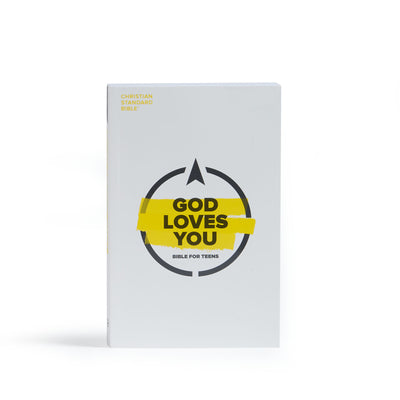 CSB God Loves You Bible for Teens, Black Letter, Presentation Page, Gospel Presentation, Memory Verses, Outreach, Easy-to-Read Bible Serif Type