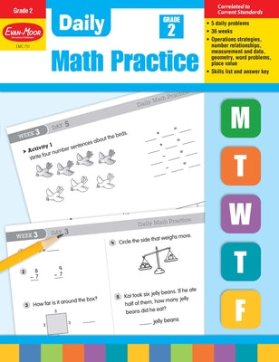 Evan-Moor Daily Math Practice, Grade 2