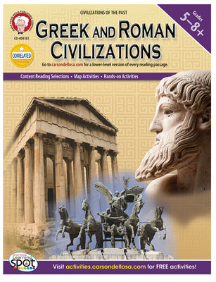 Mark Twain - Greek and Roman Civilizations, Grades 5 - 8 (World History)