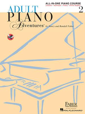 Adult Piano Adventures All-in-One Piano Course Book 2 Book/Online Audio