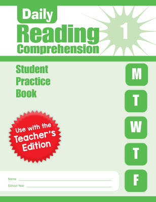 Daily Reading Comprehension, Grade 1 Student Workbook