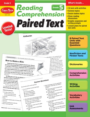 Reading Comprehension: Paired Text, Grade 5 Teacher Resource (Reading Comprehension: Reading Paired Text)