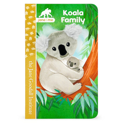 Koala Family: A Jane & Me Finger Puppet Board Book for Toddlers (Jane Goodall Institute)