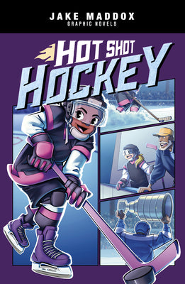 Hot Shot Hockey (Jake Maddox Graphic Novels)