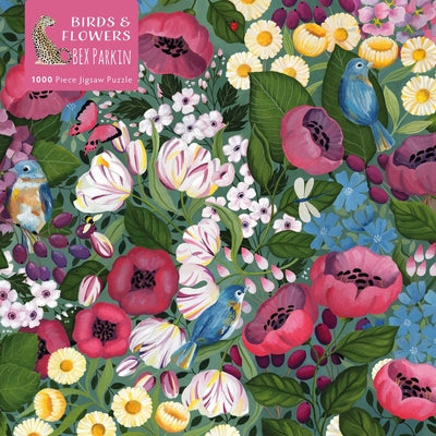 Adult Jigsaw Puzzle Bex Parkin: Birds & Flowers: 1000-Piece Jigsaw Puzzles