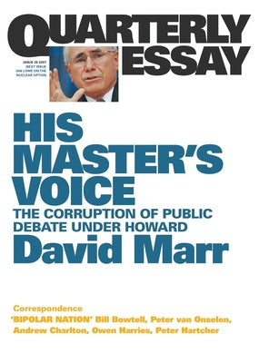 His Master's Voice (Mit Press)