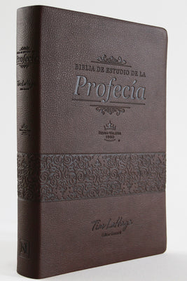 Biblia de estudio de la profeca: Marrn (Spanish Edition)