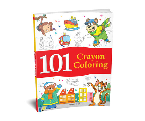 101 Crayon Coloring (101 Fun Activities)