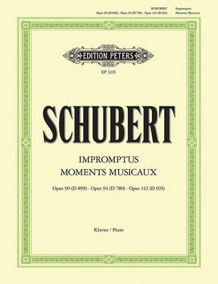Impromptus and Moments Musicaux for Piano (Edition Peters)